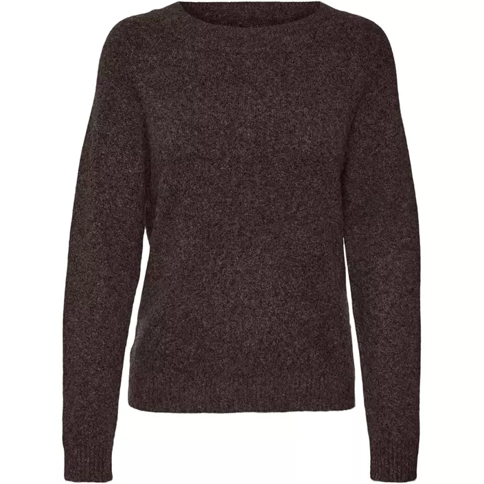 Vero Moda VMDOFFY stickad tröja dam, Chocolate Torte, large image number 0
