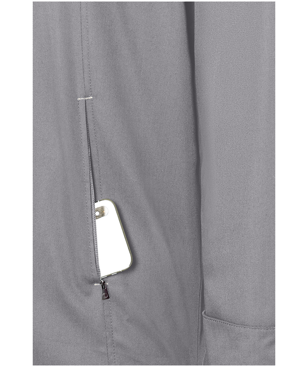 Karlowsky Green-generation chefs jacket, Platinum grey, Platinum grey, large image number 6