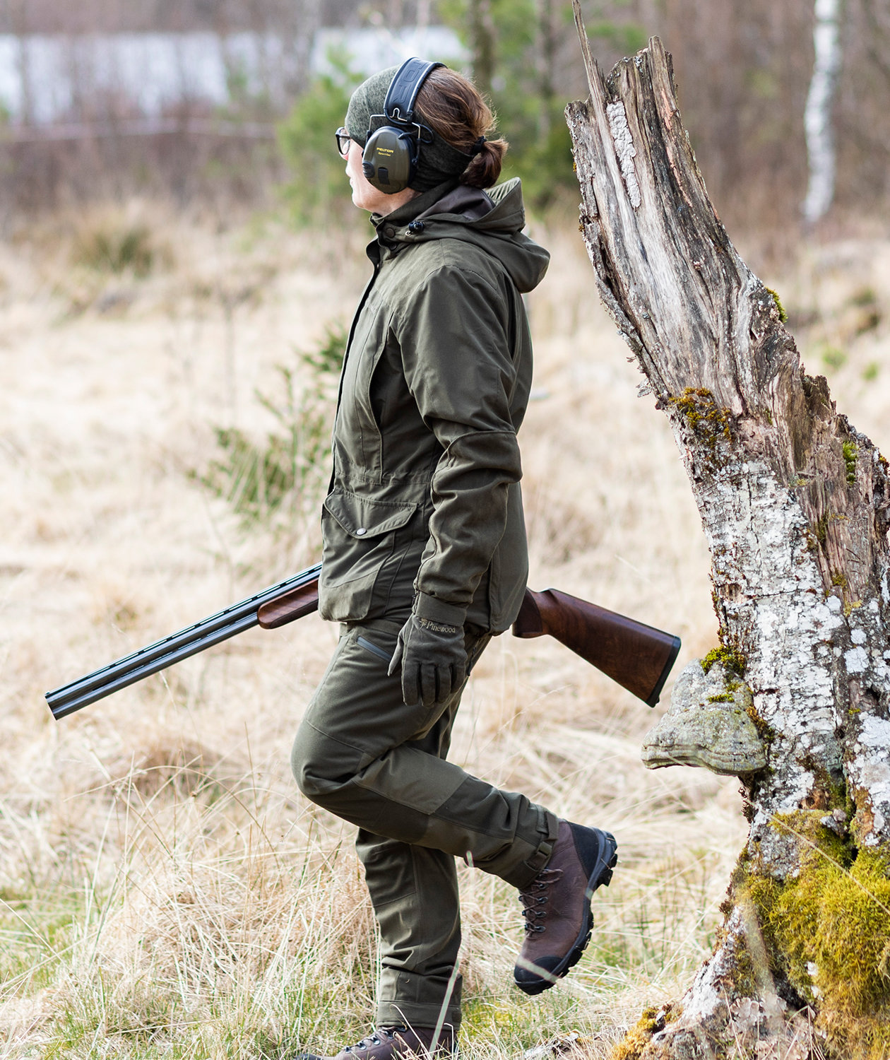 Pinewood&nbsp;Retriever Active damebukser, Mossgreen/ Dark Mossgreen, large image number 1