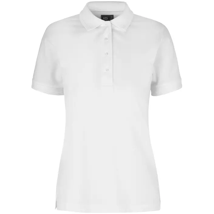 ID PRO Wear dame Polo T-skjorte, Hvit, large image number 0