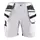 Blåkläder women's craftsman shorts, White/Black, White/Black, swatch