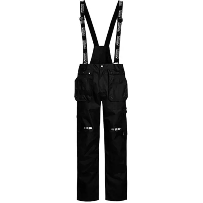 Lyngsoe rain trousers FOX7083, Black, large image number 2