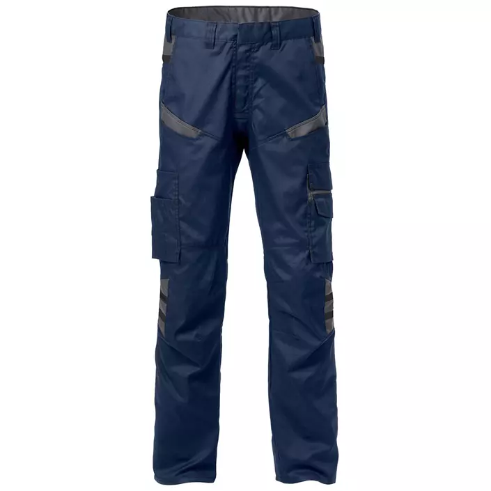 Fristads servicebyxa 2552, Marin/Grå, large image number 0