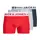 Jack & Jones Sense 3-pak boxershorts, Light Grey Melange/Dress Blues/Salsa, Light Grey Melange/Dress Blues/Salsa, swatch