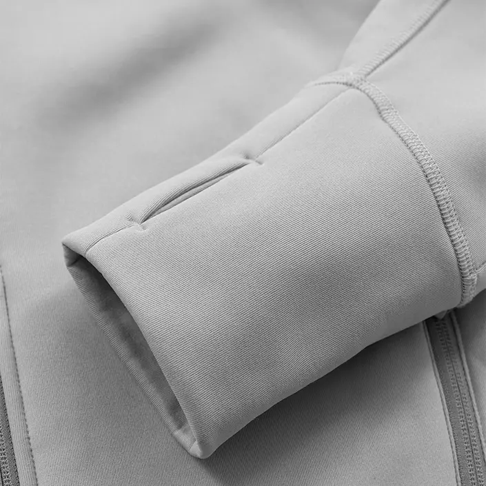 Fristads Cobalt Polartec® hoodie with zipper, Grey Melange, large image number 9