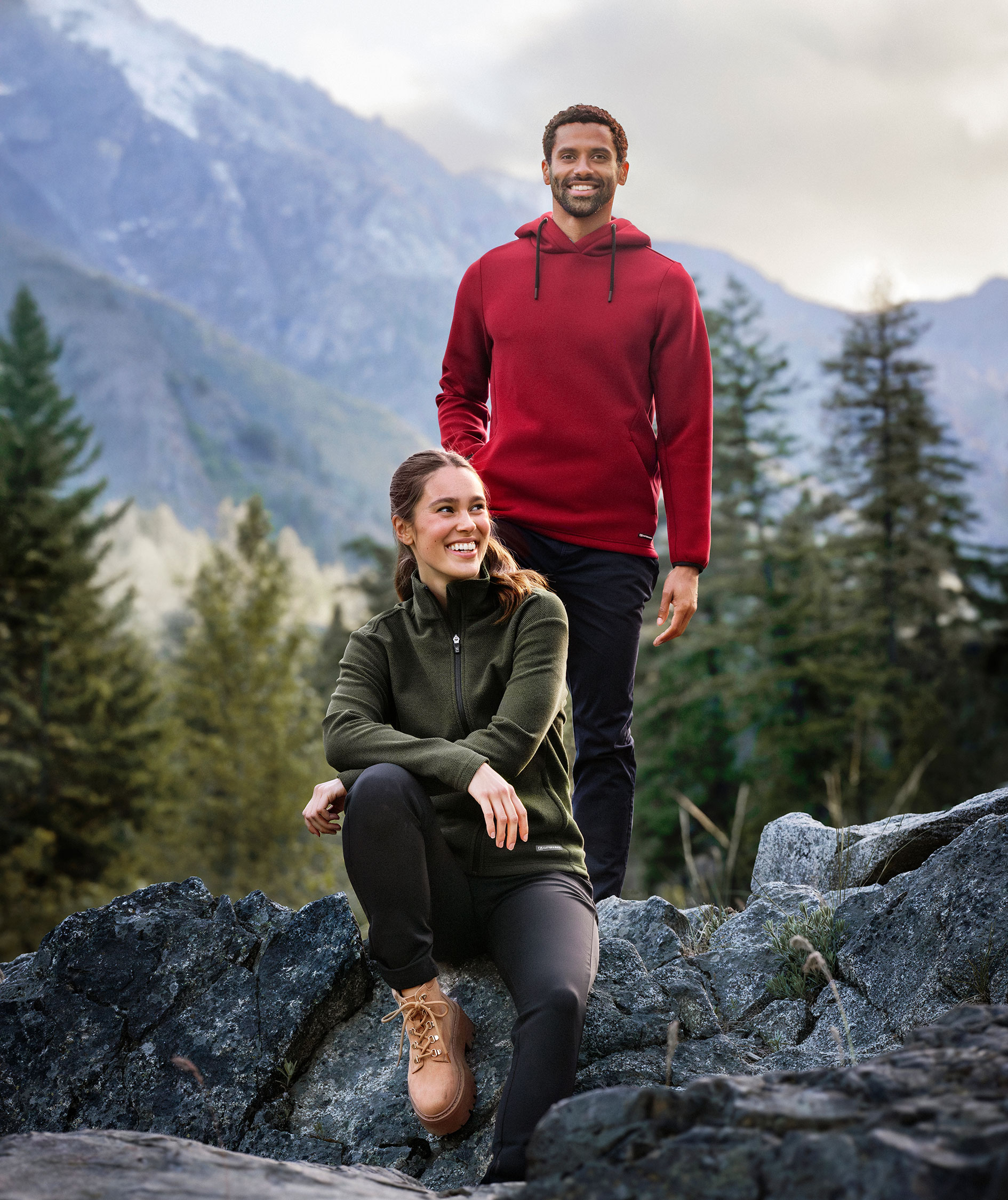 Cutter & Buck Pemberton hoodie, Vinr&ouml;d, large image number 1