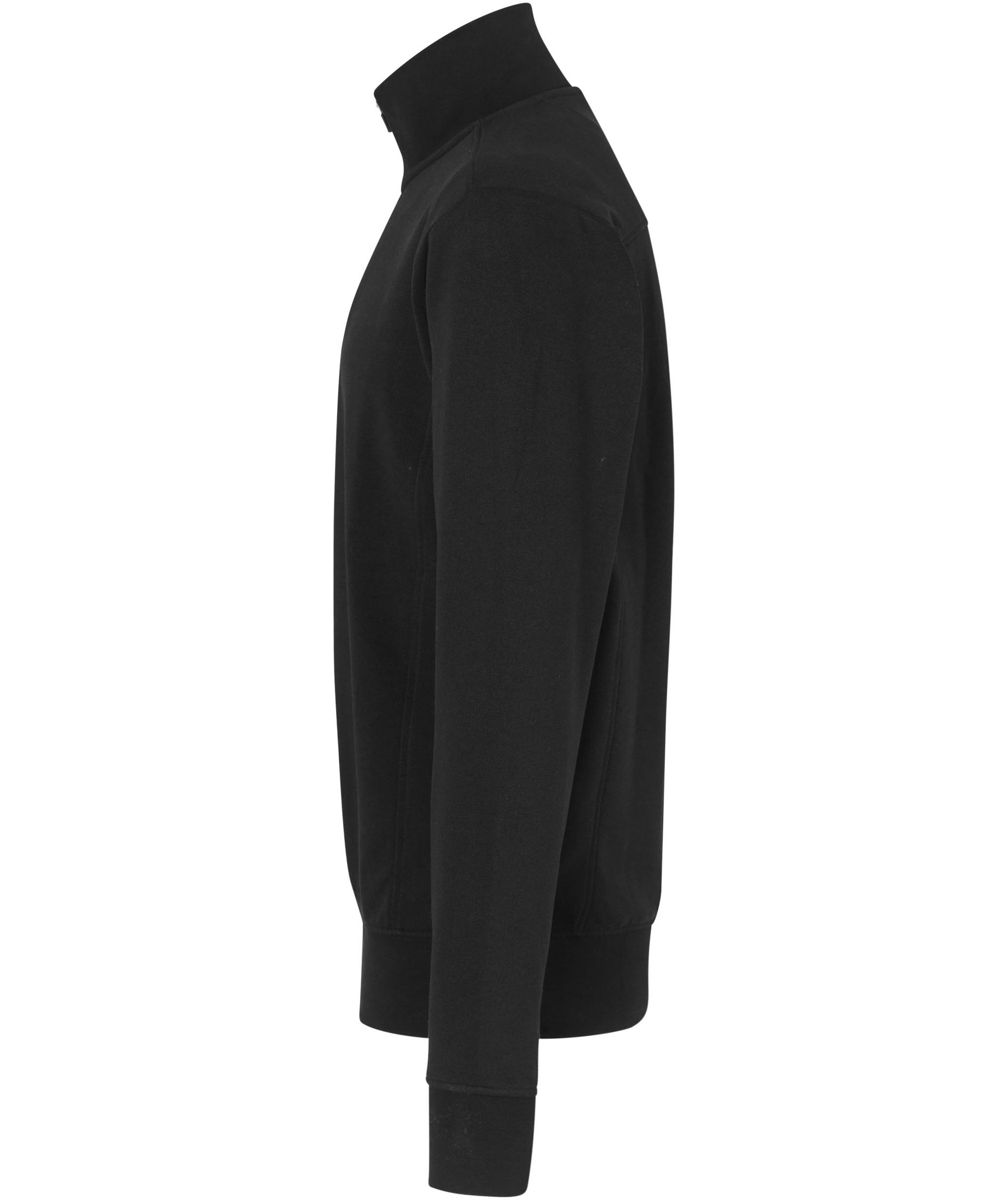 ID sweatshirt med kort dragkedja, Svart, large image number 2