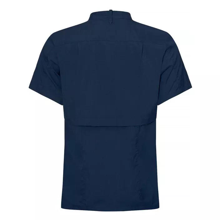Segers 1006 regular fit kortärmad kockskjorta, Navy, large image number 1