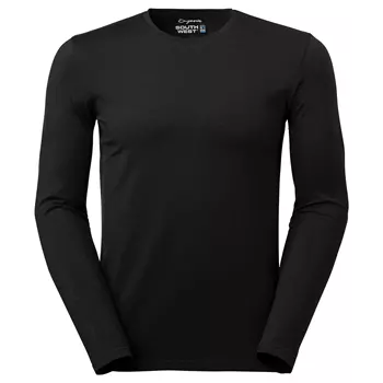 South West Leo organic long-sleeved T-shirt, Black