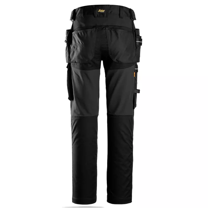 Snickers AllroundWork craftsman trousers 6590 Capsulized™, Black, large image number 2