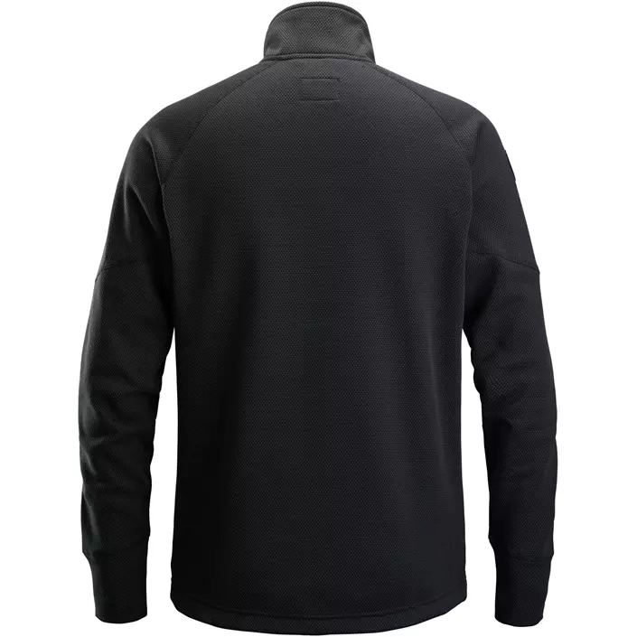 Snickers FlexiWork fleece cardigan 8042, Black, large image number 2