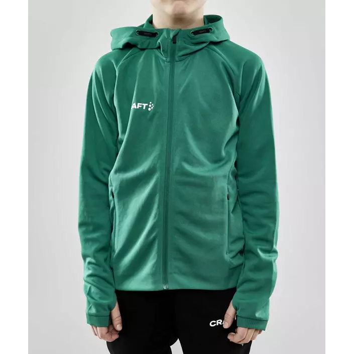 Craft Evolve hoodie for kids, Team green, large image number 1