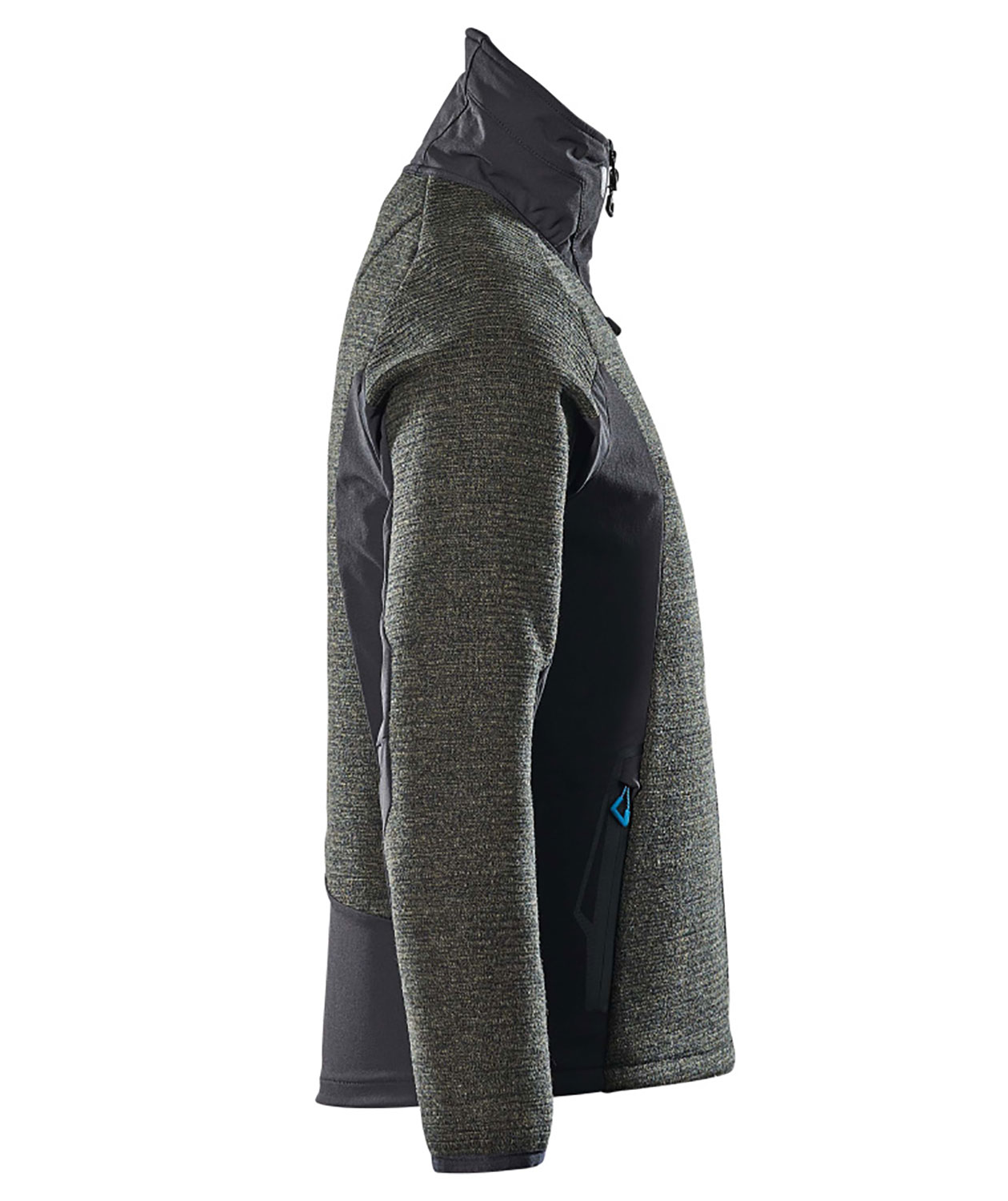 Mascot Advanced stickadjacka, Mossgr&ouml;n/Svart, large image number 2