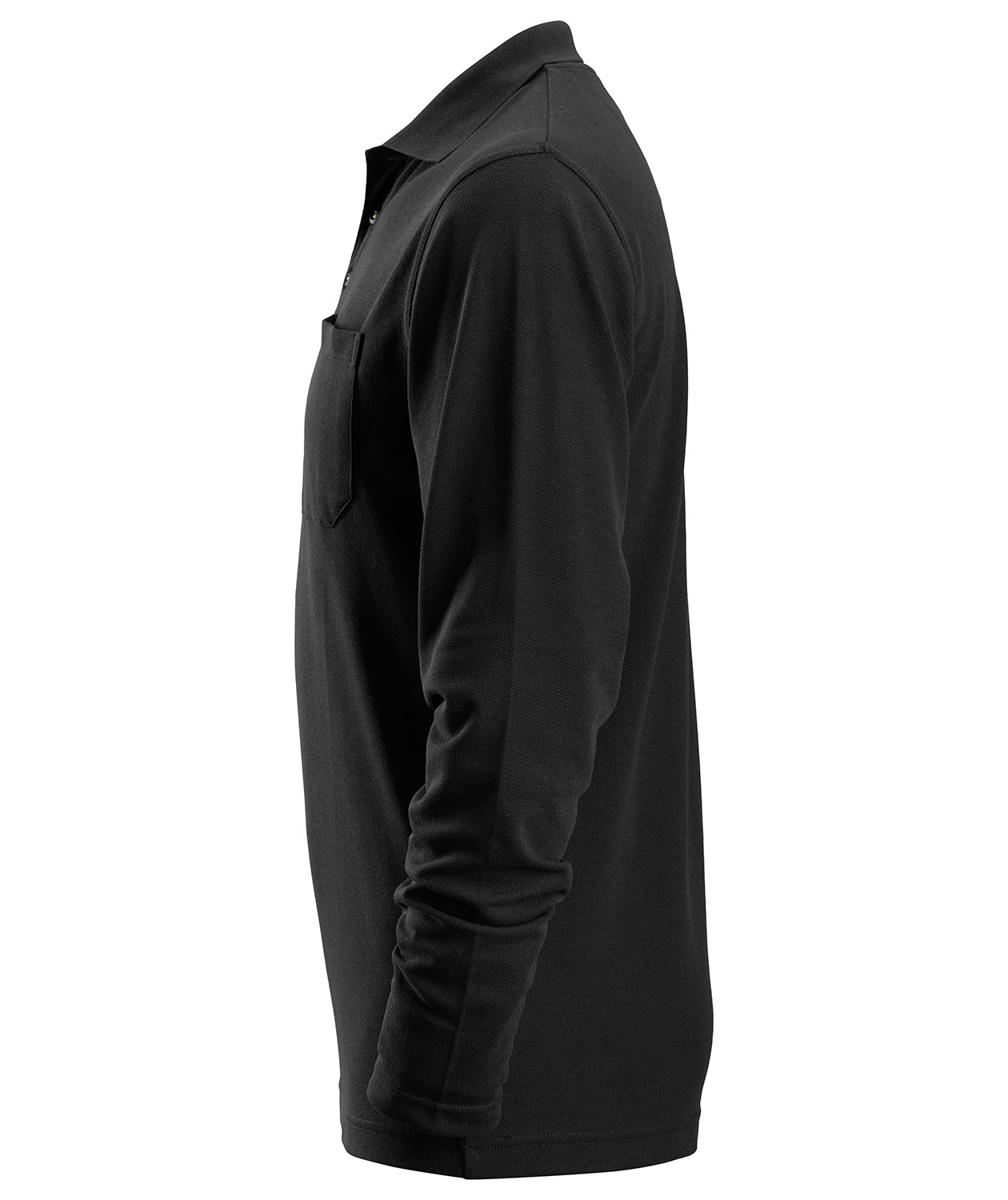 Snickers long-sleeved polo shirt 2608, Black, large image number 4