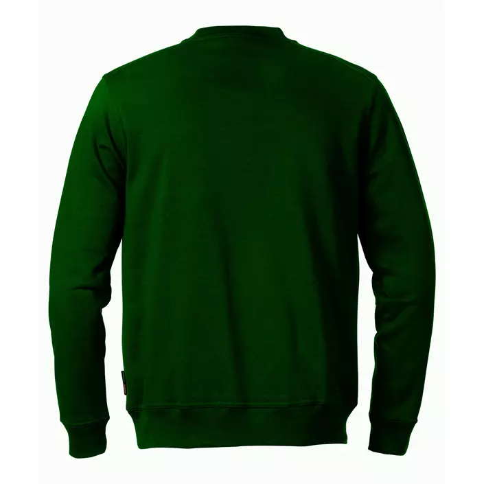Kansas Match sweatshirt / work sweater, Green, large image number 1