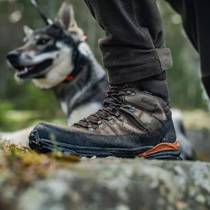 Seeland Enduro Tracker high stövlar, Dark brown, large image number 8