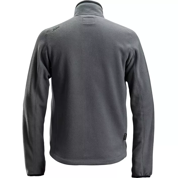 Snickers AllroundWork fleece jacket 8022, Steel Grey/Black, large image number 2