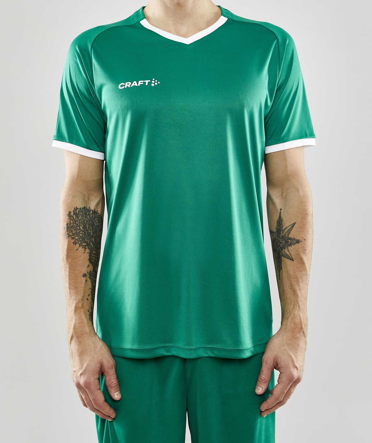 Craft Progress 2.0 Solid Jersey T-skjorte, Team green, large image number 1