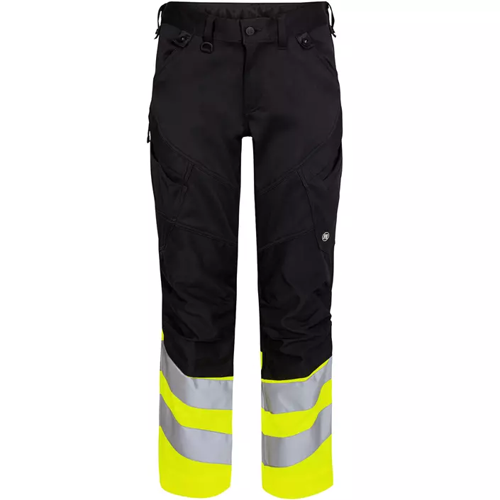 Engel Safety work trousers, Black/Hi-Vis Yellow, large image number 0