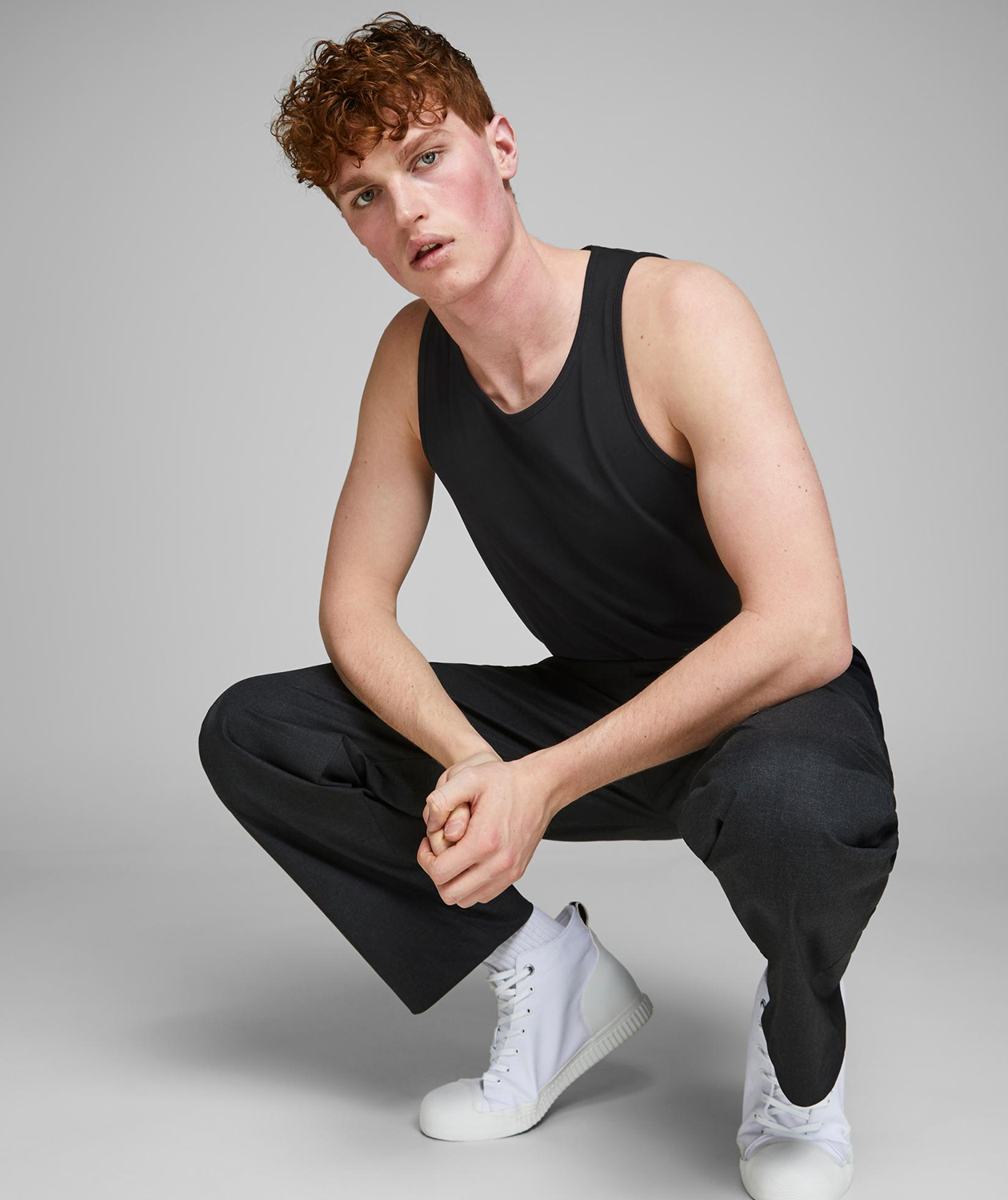 Jack & Jones JABASIC 2-pack singlet, Black, large image number 3