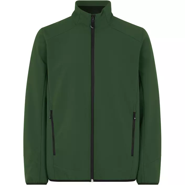 ID softshell jacket, Bottle Green, large image number 0