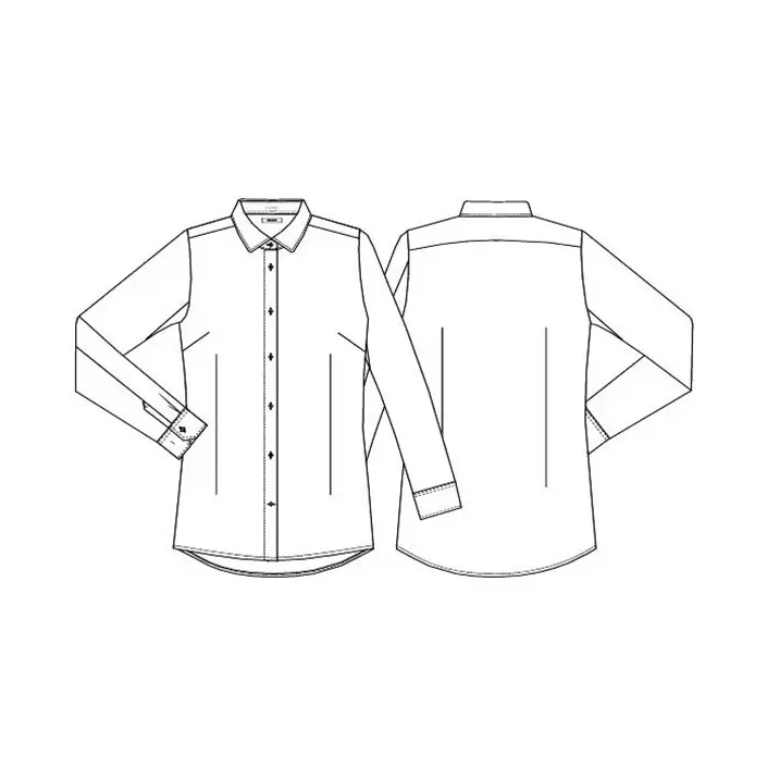 Kentaur modern fit women's shirt, Black, large image number 3