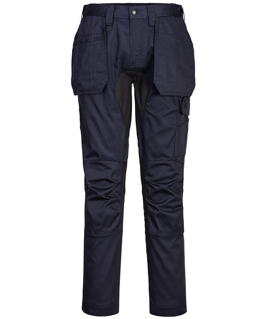 Portwest WX2 Eco h&aring;ndv&aelig;rkerbukser, M&oslash;rk Marine, M&oslash;rk Marine, swatch