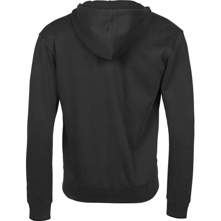 Tee Jays hoodie med dragkedja, Black, large image number 2