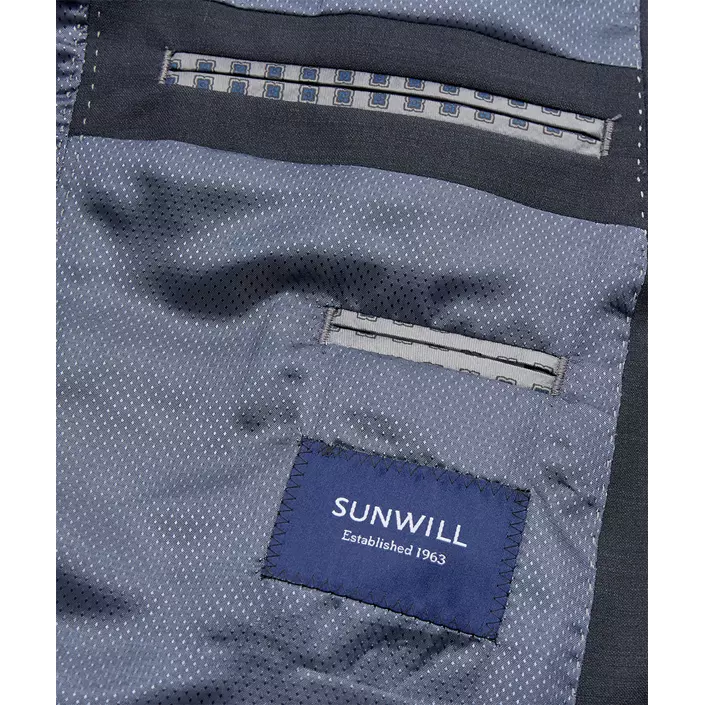 Sunwill Weft Stretch Modern fit wool blazer, Navy, large image number 6