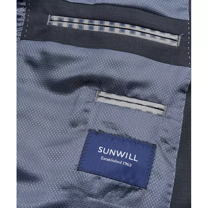 Sunwill Weft Stretch Modern fit wool blazer, Navy, large image number 6