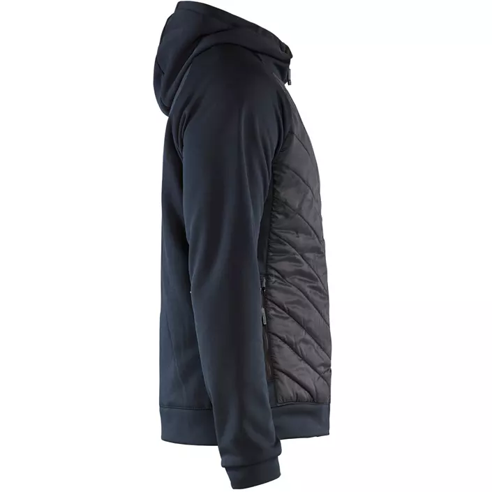 Blåkläder hybrid hoodie, Dark Marin/Svart, large image number 3