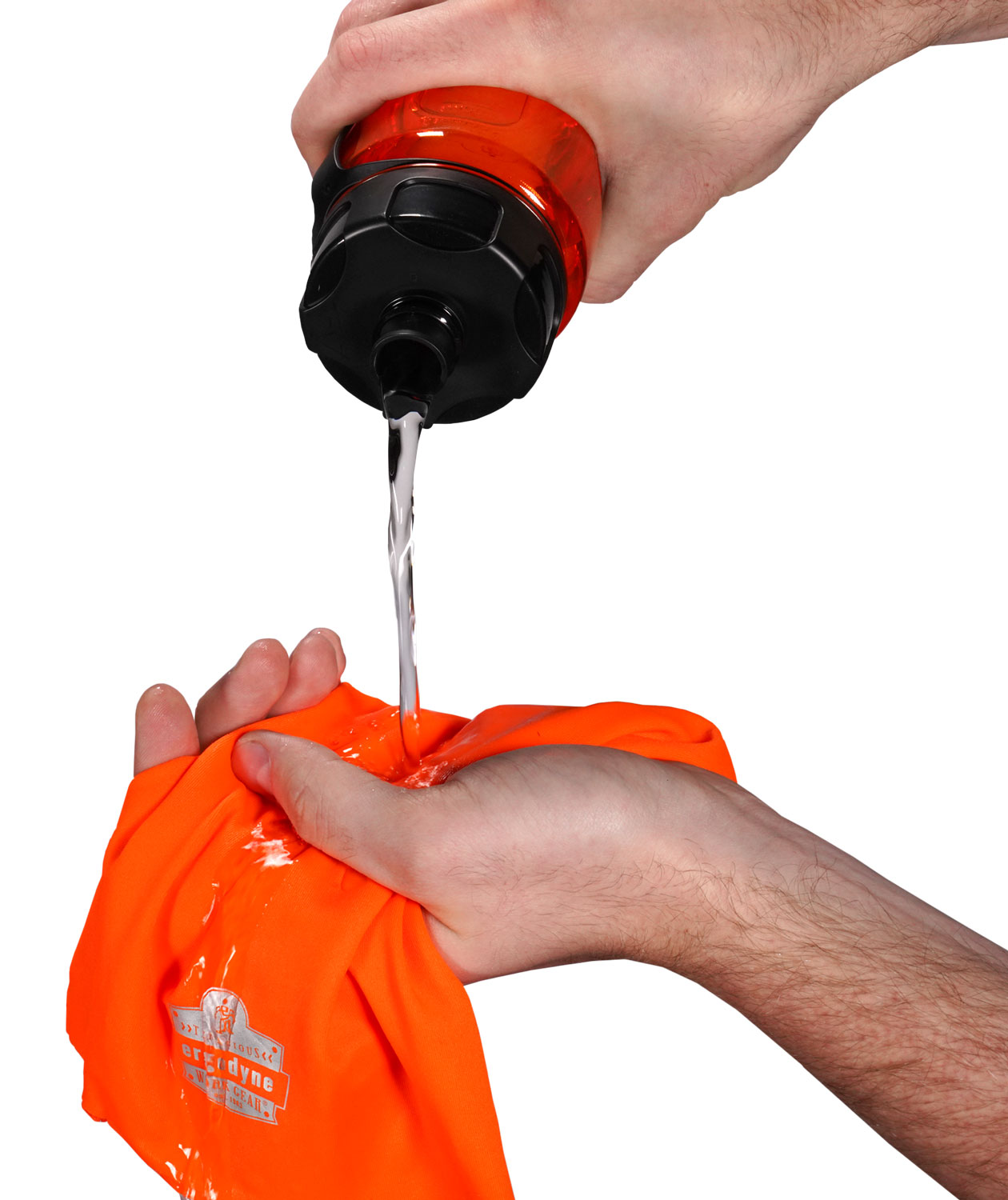 Ergodyne Chill-Its 6487 kyl halsv&auml;rmare, Orange, Orange, large image number 3