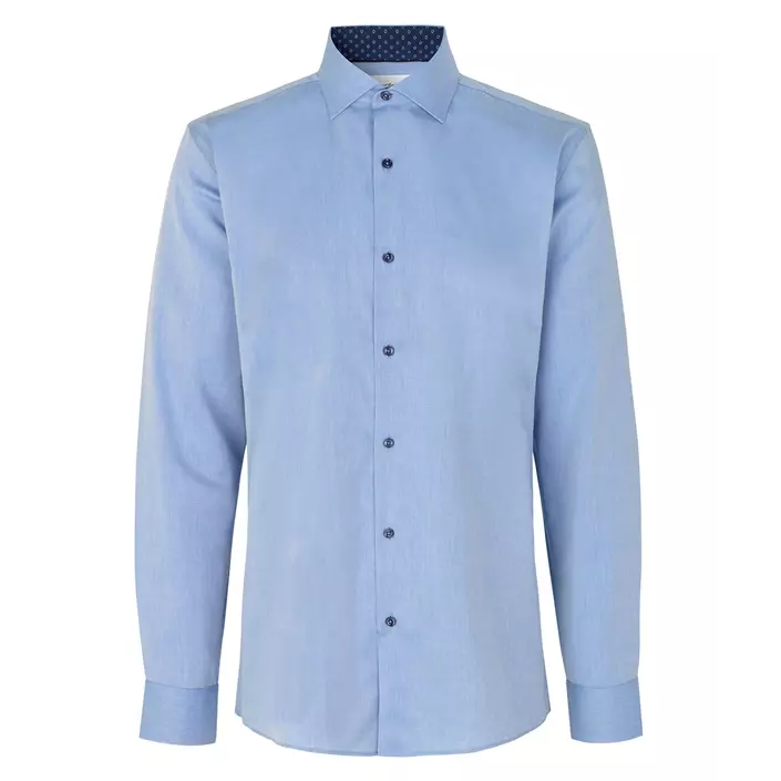 Seven Seas Fine Twill Virginia Slim fit shirt, Lightblue, large image number 0