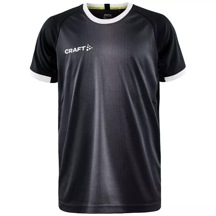 Craft Progress 2.0 Graphic Jersey T-Shirt für Kinder, Schwarz/Weiß, large image number 0