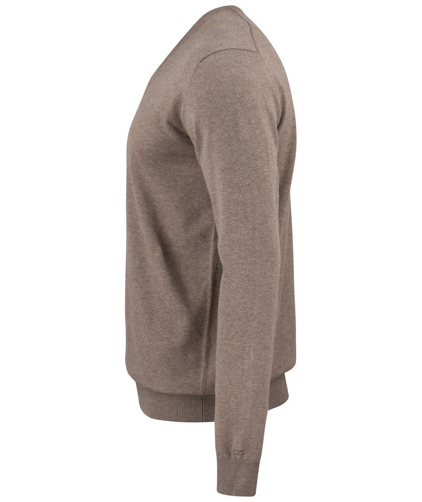 Cutter & Buck Oakville knitted pullover, Nougat Melange, large image number 3