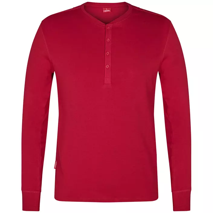 Engel Extend long-sleeved Grandad  T-shirt, Tomato Red, large image number 0