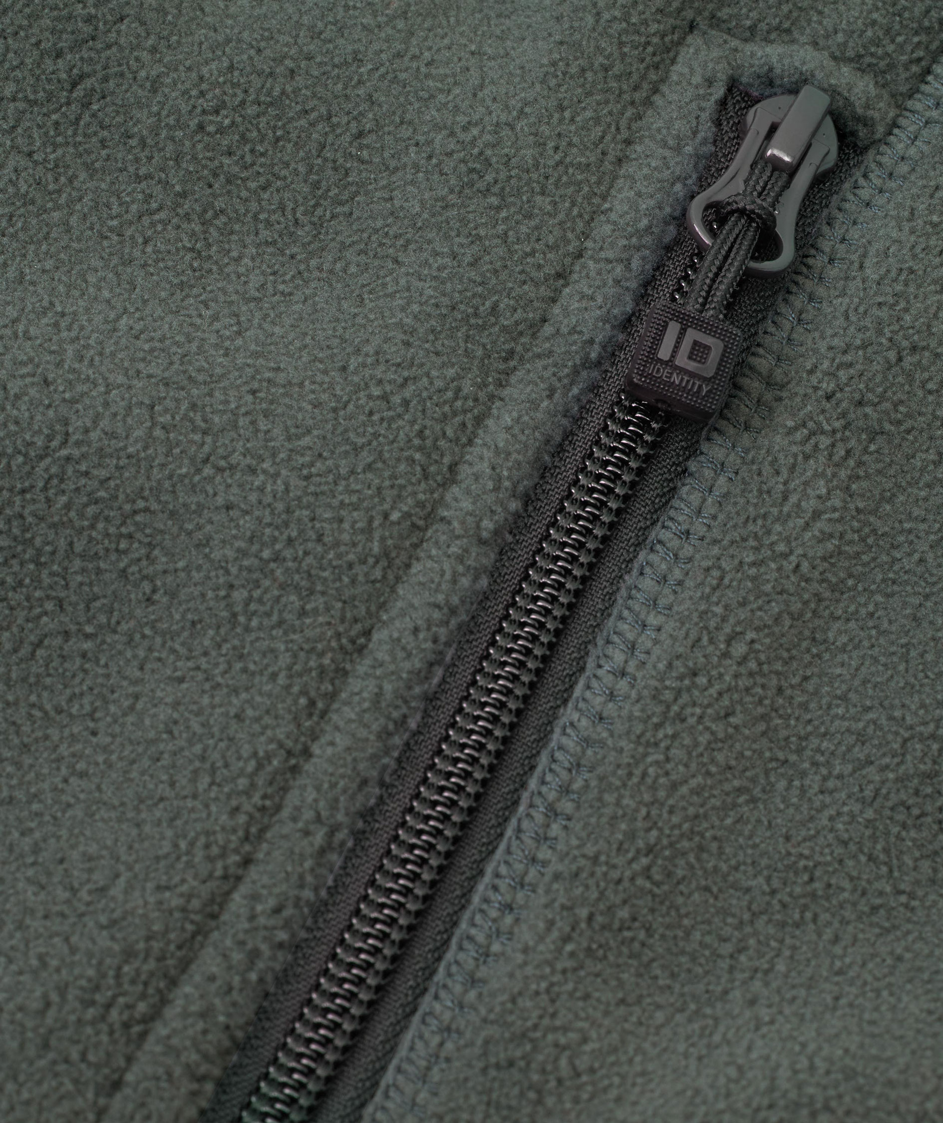 ID microfleece women's cardigan, Grey, large image number 3