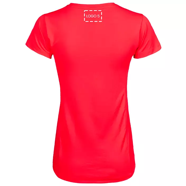Tee Jays luxury T-shirt dam med logotryck, , large image number 2