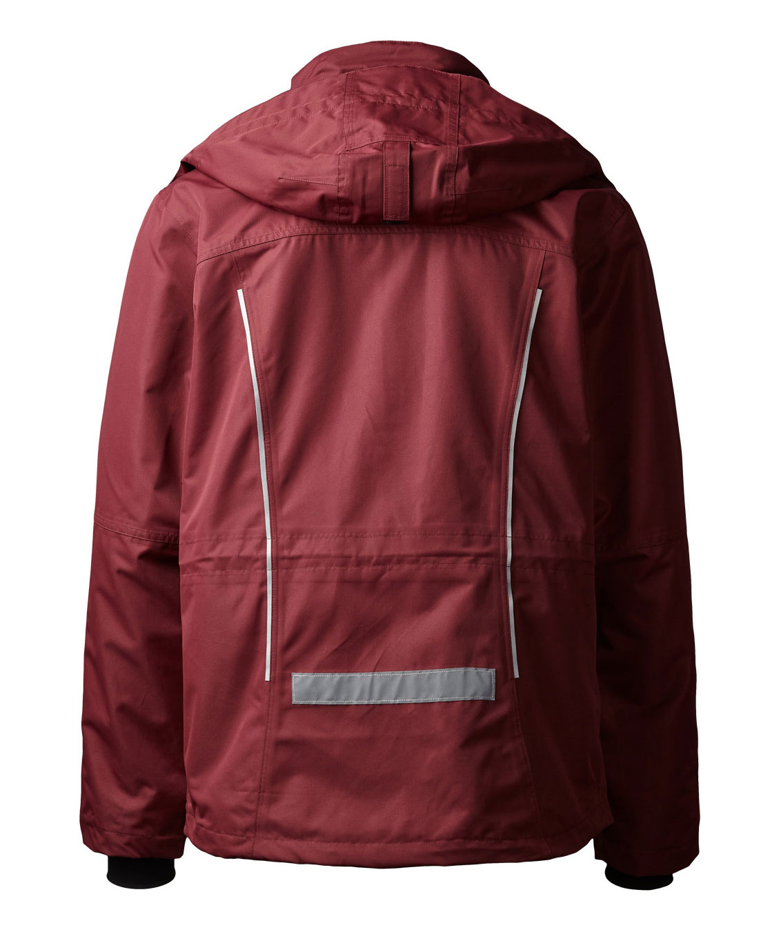 Xplor Care Zip-in shell jacket with detachable hood, Wine