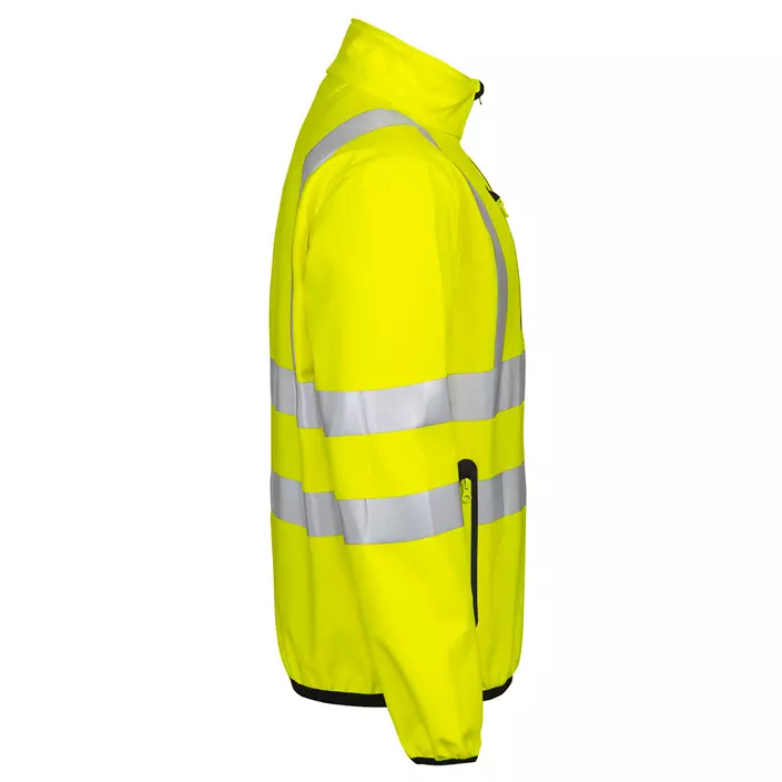 ProJob softshell jacket 6412, Hi-Vis Yellow, large image number 3