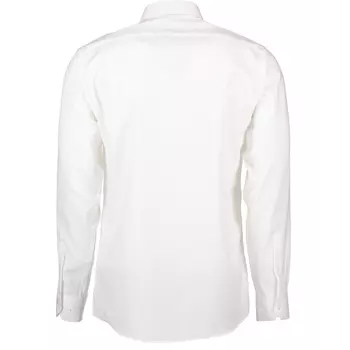 Seven Seas Dobby Royal Oxford Slim fit Hemd, Weiß