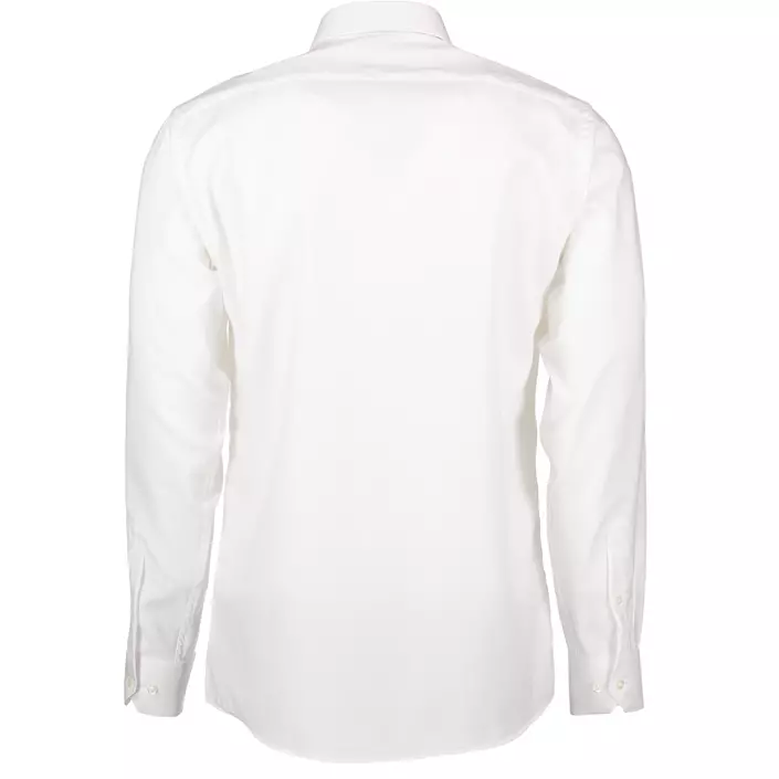 Seven Seas Dobby Royal Oxford Slim fit skjorte, Hvid, large image number 1