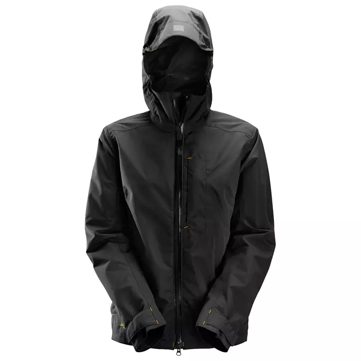 Snickers AllroundWork women's waterproof shell jacket 1367, Black, large image number 0