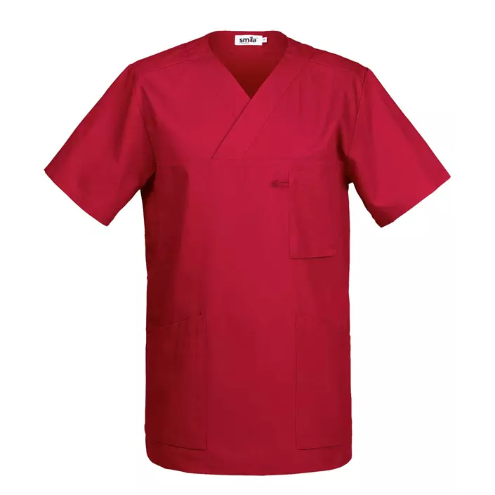Smila Workwear Astor  smock, Dark Red, large image number 0