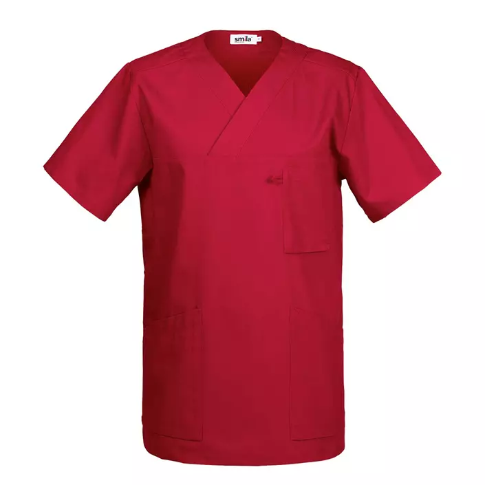 Smila Workwear Astor  smock, Dark Red, large image number 0