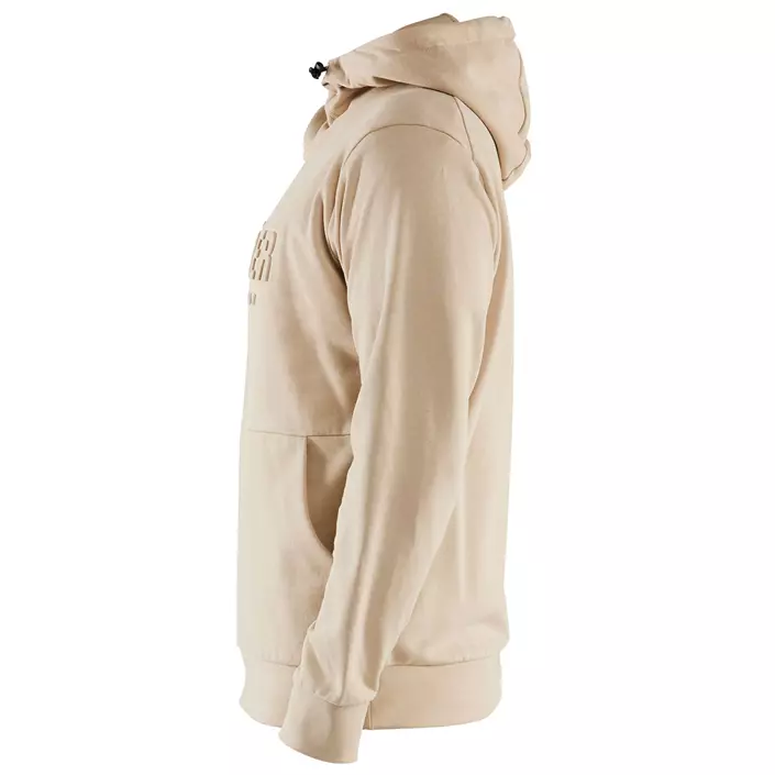 Blåkläder hoodie 3D, Warm beige, large image number 3