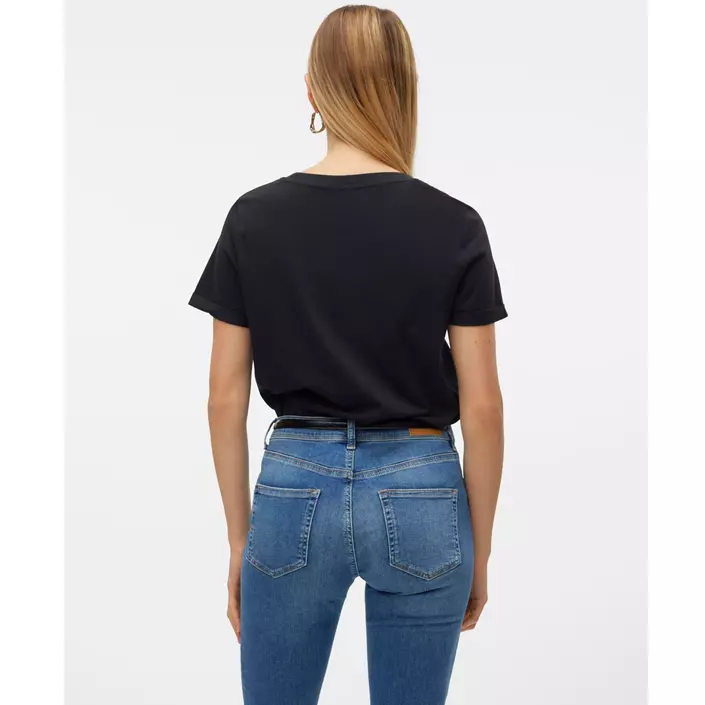 Vero Moda VMPAULA T-shirt, Black, large image number 2