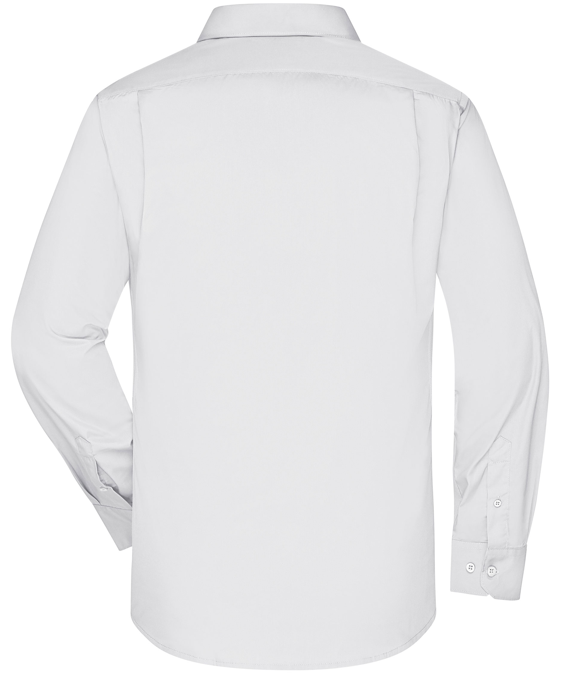 James & Nicholson modern fit  skjorta, Vit