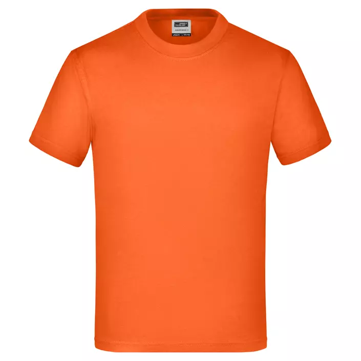James & Nicholson Junior Basic-T T-shirt for barn, Dark-orange, large image number 0