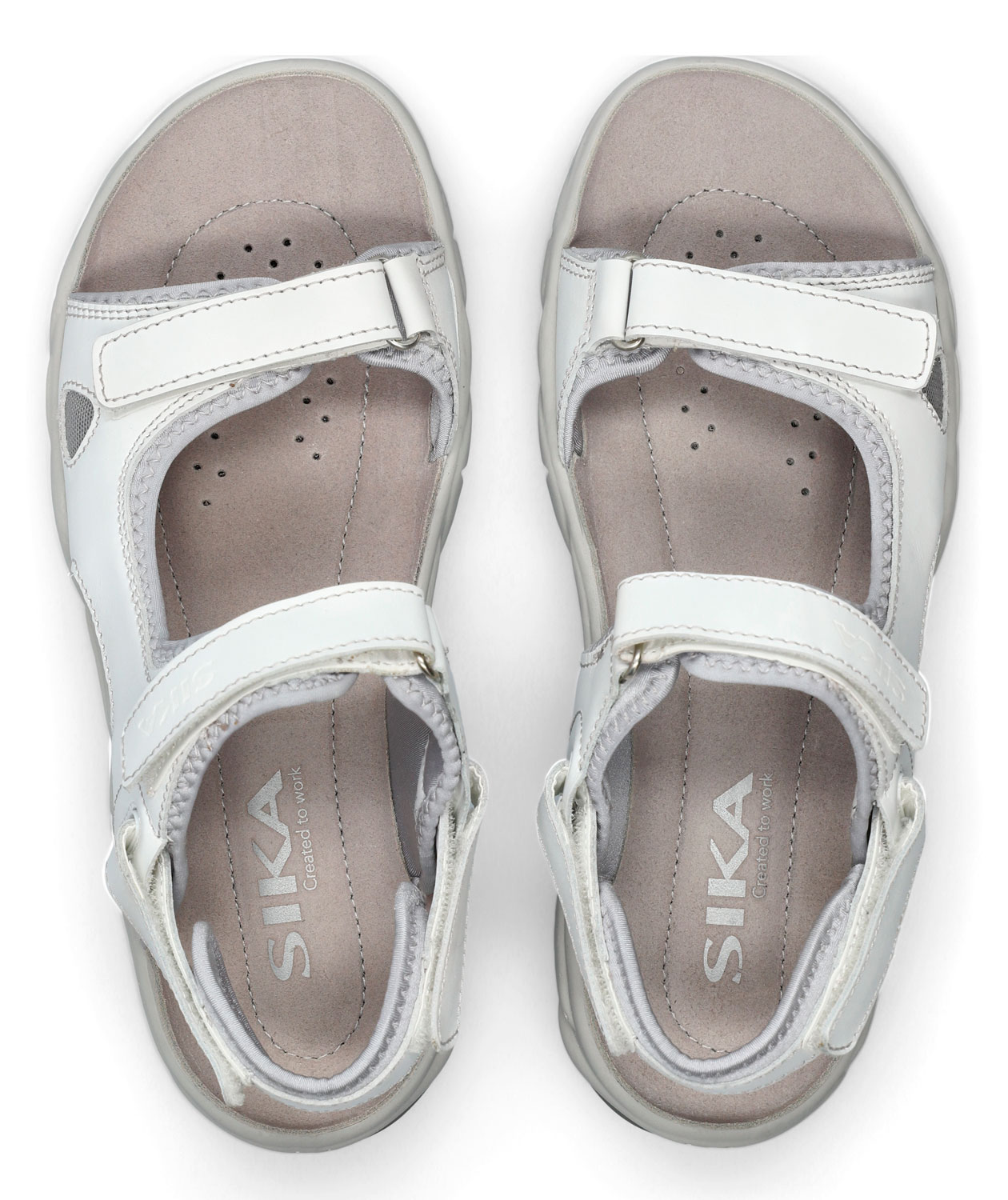 Sika Motion arbejdssandaler OB, Hvid, large image number 3